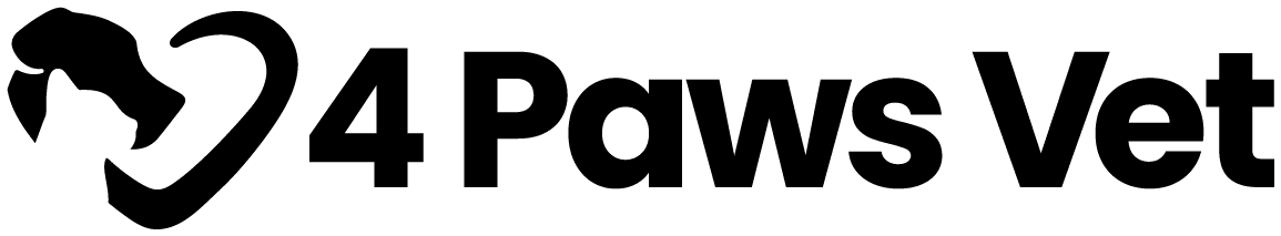 4 Paws Veterinary Hospital logo